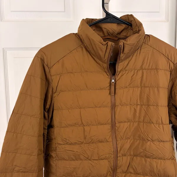 Uniqlo tan ultra light down packable jacket - Image 2