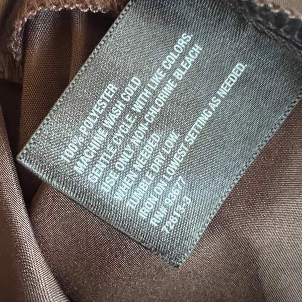 Brown Cami Tank Top Y2K 2000s 90s‎ Retro Indie Soft Girl Minimalist XL - Image 5
