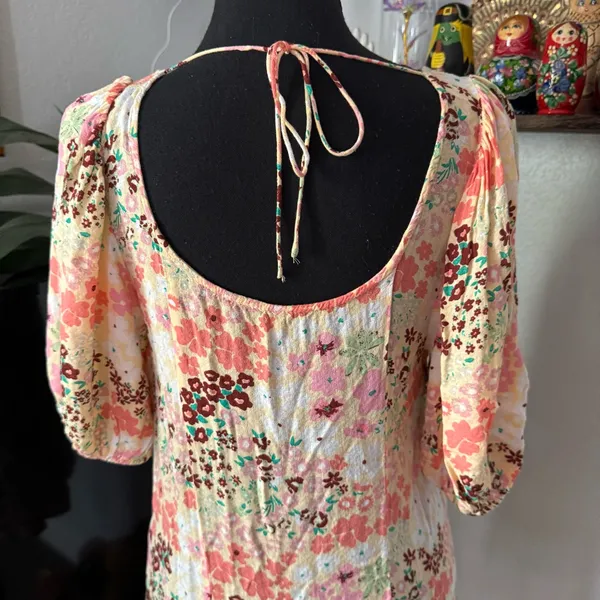 Free People Callie Printed Tunic Dress - Image 7