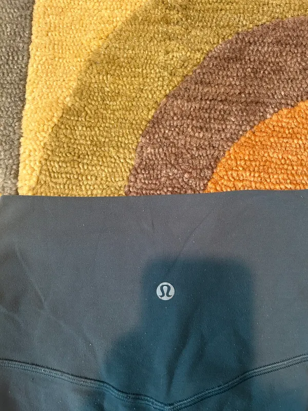 Lululemon Align High Rise Crop 21” Leggings Dark Green Size 4 - Image 5