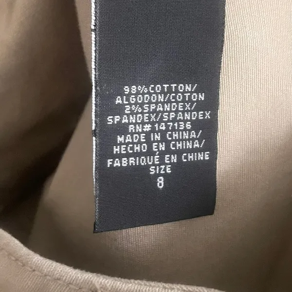 1822 Denim‎ Skinny Pants Khaki 8 - Image 7