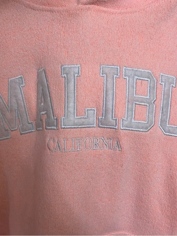 NEW Altar’d State AS Revival Pink Malibu California Sweatshirt Size Medium NWT - Image 3