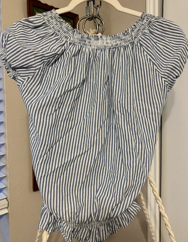Forever 21 Blue and white top - Image 2