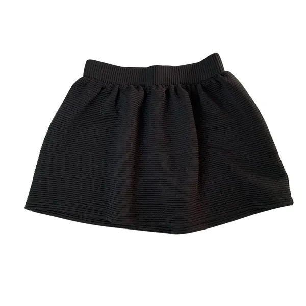 Urban Outfitters Cooperative Skirt Medium Black Elastic Waist A Line - Image 2