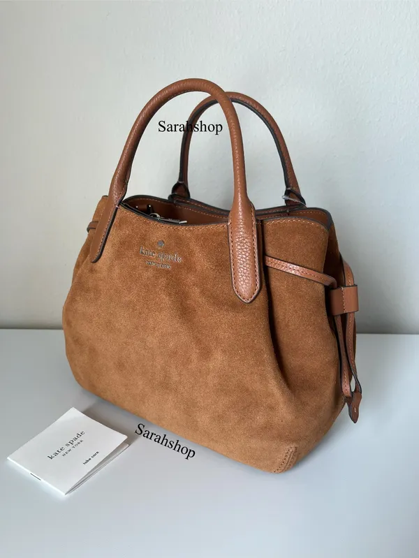 Kate Spade Dumpling Suede Satchel - Image 2