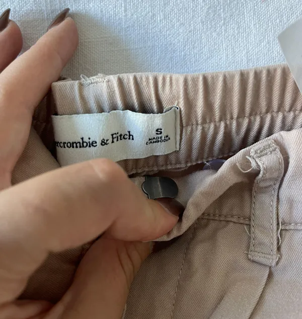 Abercrombie Light Brown Pants - Image 2