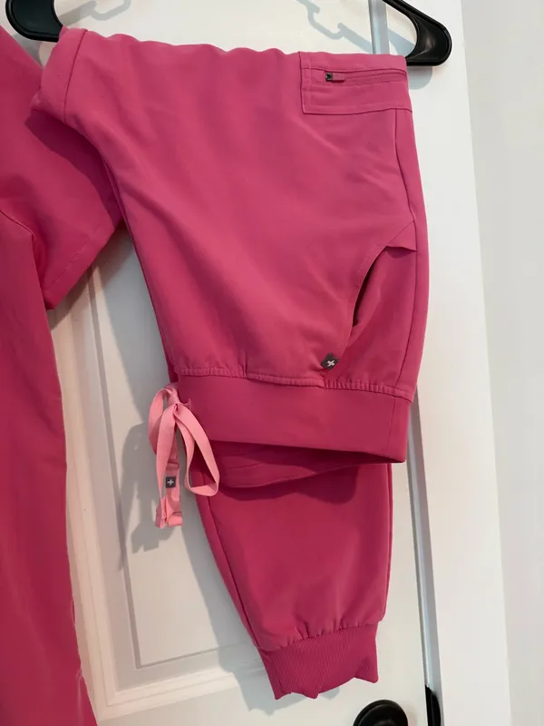 Pink FIGS Scrubs Set - Image 6