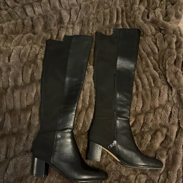 Karl Lagerfeld Over the knee leather boots - Image 4