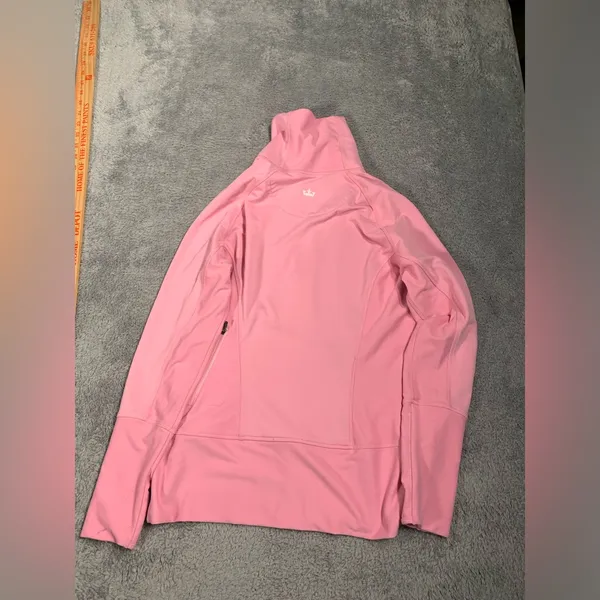 Peter millar element wicking 50+ upf Pink Full-Zip Women's sweatshirt small - Image 11