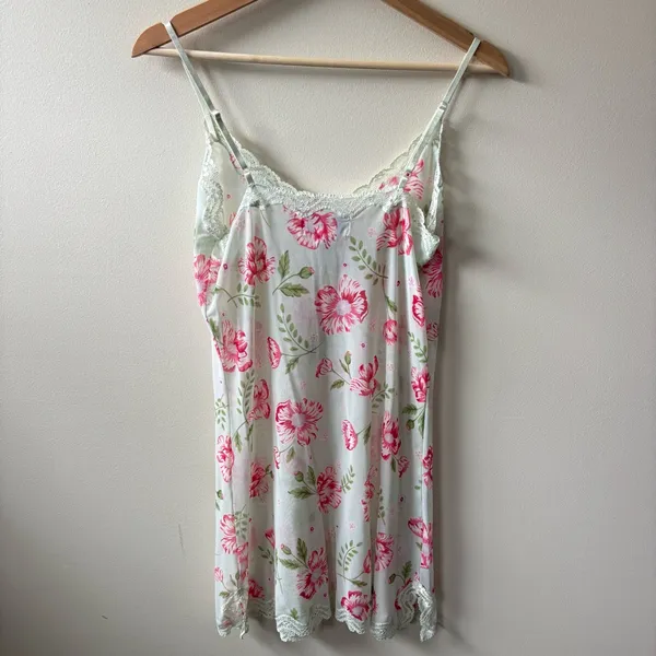 Willow Blossom Sheer Floral Lingerie Dress - Image 5
