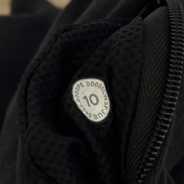 Lululemon It’s Rulu Run Long Sleeve Size 10 Black Athletic Running Fitted Top - Image 8