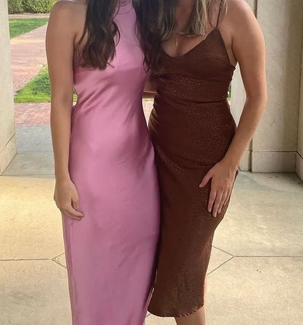 Runaway Brown Midi Dress - Image 7