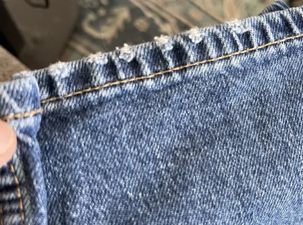 Gap 90s Loose High Rise Women's Blue Denim Jeans Straight Casual Y2K Sz 27 - Image 15