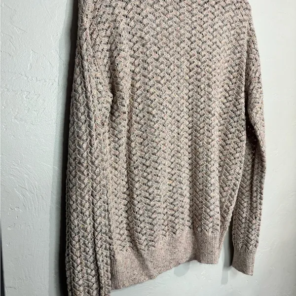 Old Navy Light‎ Brown V-Neck Sweater Size Large Tall - Image 4