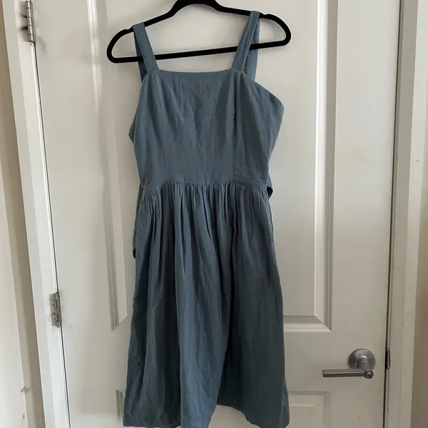 Kate Quinn Dusty Blue Skirt - Image 10