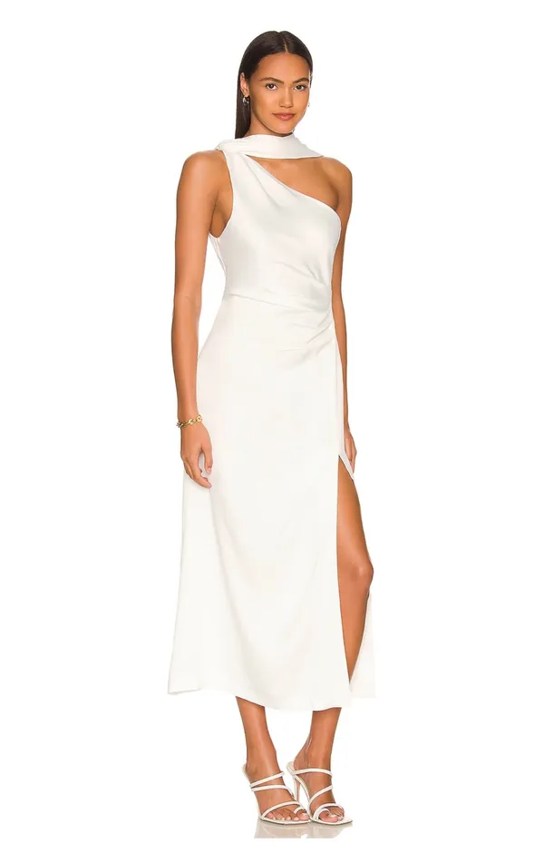MISHA Revolve Dress white - Image 4