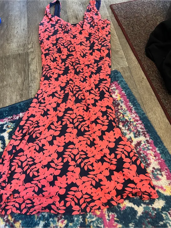 Boden Willa Jersey Dress Floral Size 6 - Image 5