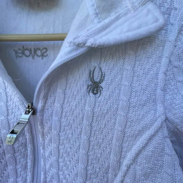 Spyder Core sweater jacket size small fleece lined full zip. - Image 6