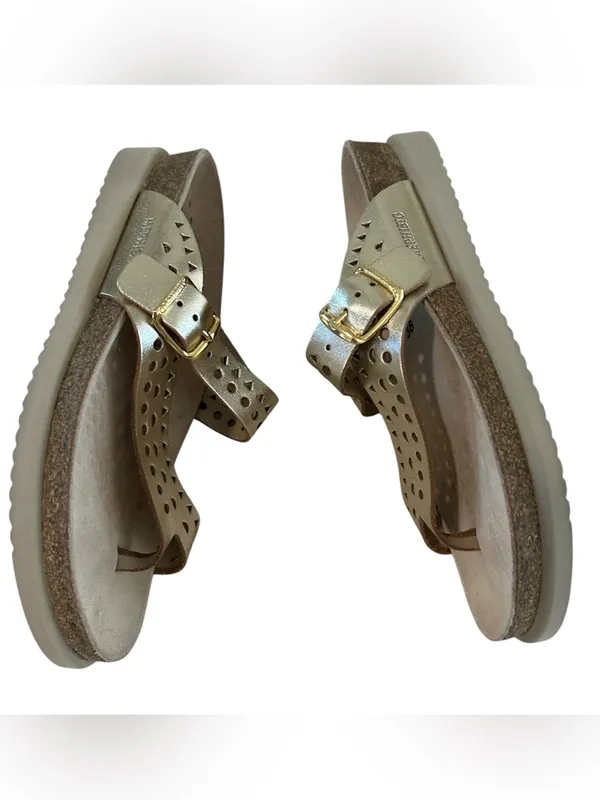 Mephisto Helen Women's Sandals – Gold, Size EU38/US8, NEW no tags - Image 5