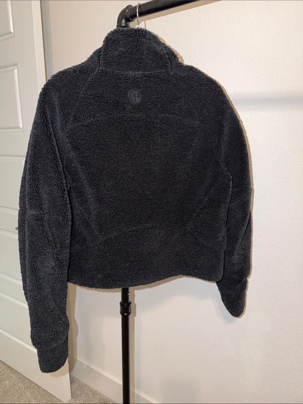 Lululemon Scuba Oversized Fleece Funnel Neck Black - Size XS/S - Image 6
