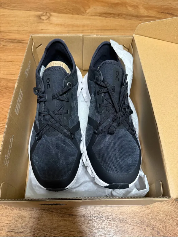 OnCloud X3 AD Women’s Black Athletic Running Shoes - Image 2