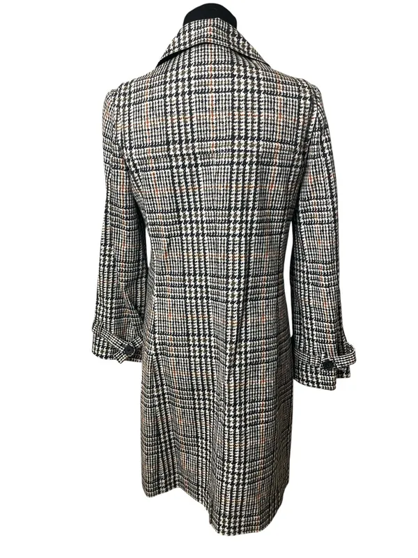 Everyday Designer 10 Crosby Derek Lam Houndstooth Double Breasted Trench Coat - Image 3