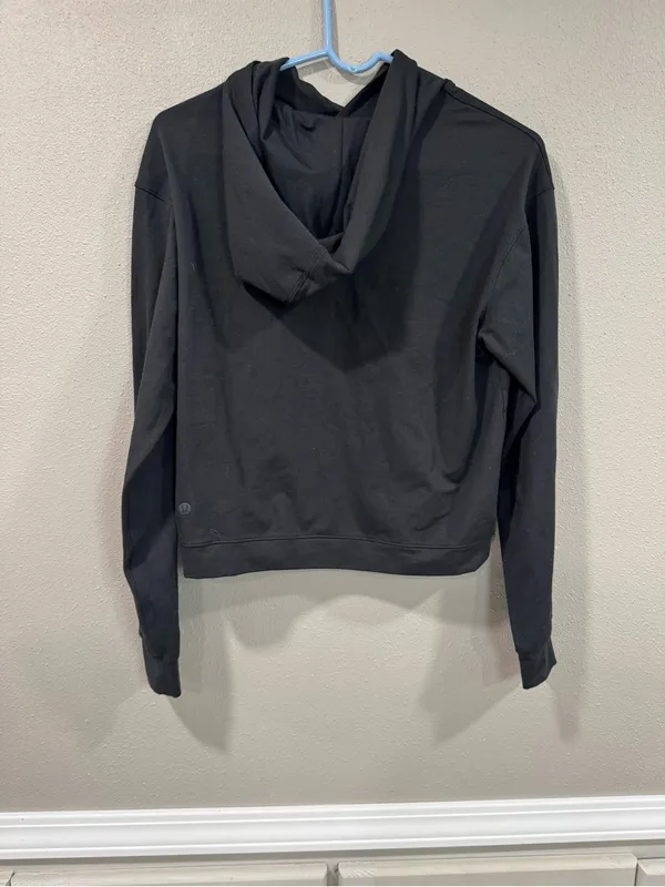 Lululemon Soft Jersey Classic-Fit Hoodie Black - Image 5