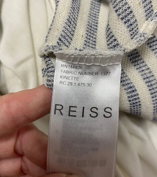 Kinette Textured Striped Gold Metallic Dress Size 6 - Image 6