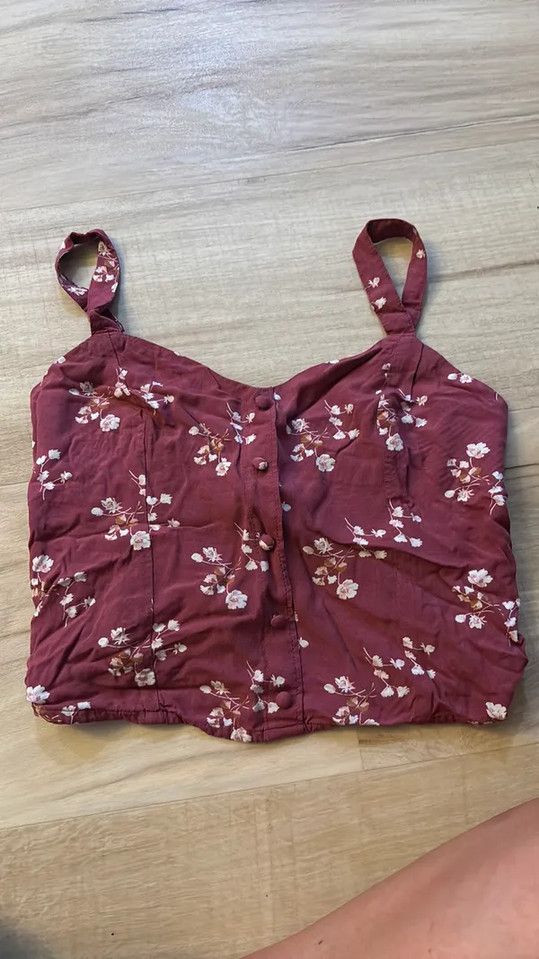 Floral Abercrombie Tank - Image 3