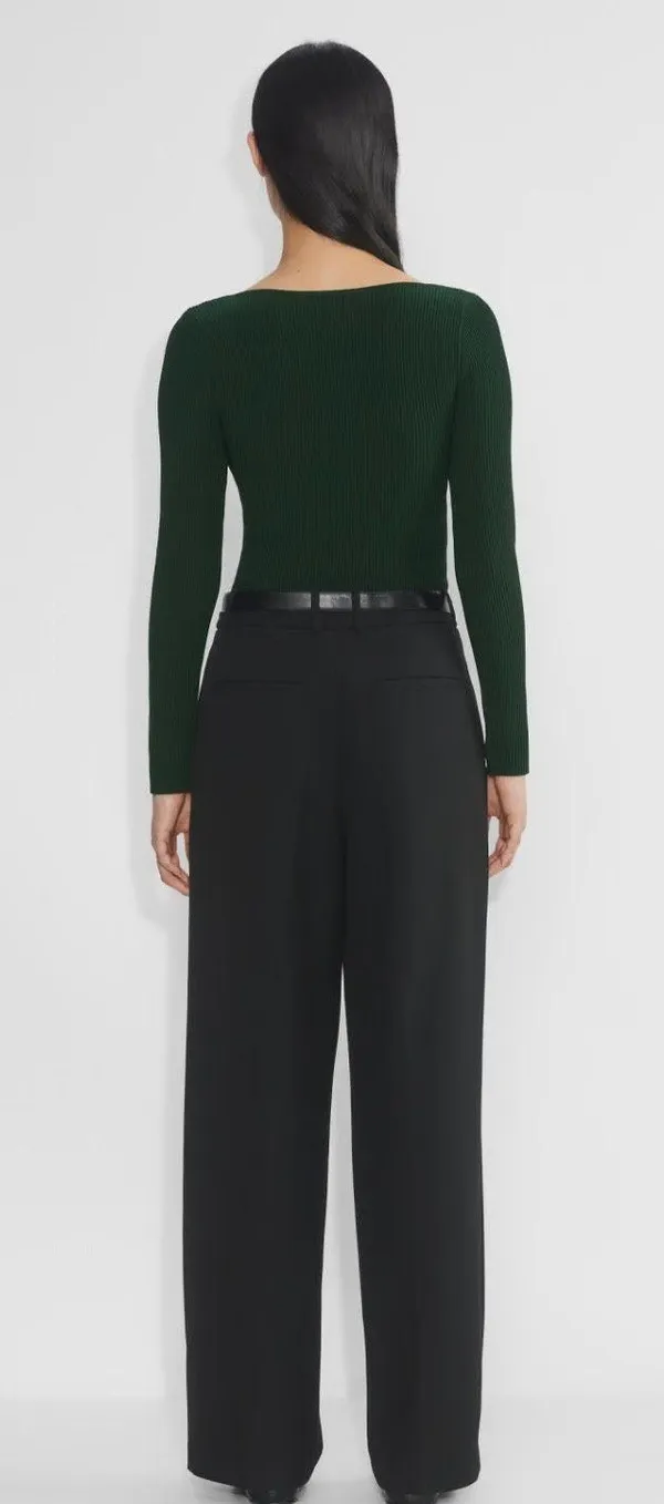 Sculpt Knit Sweetheart Longsleeve - Image 2