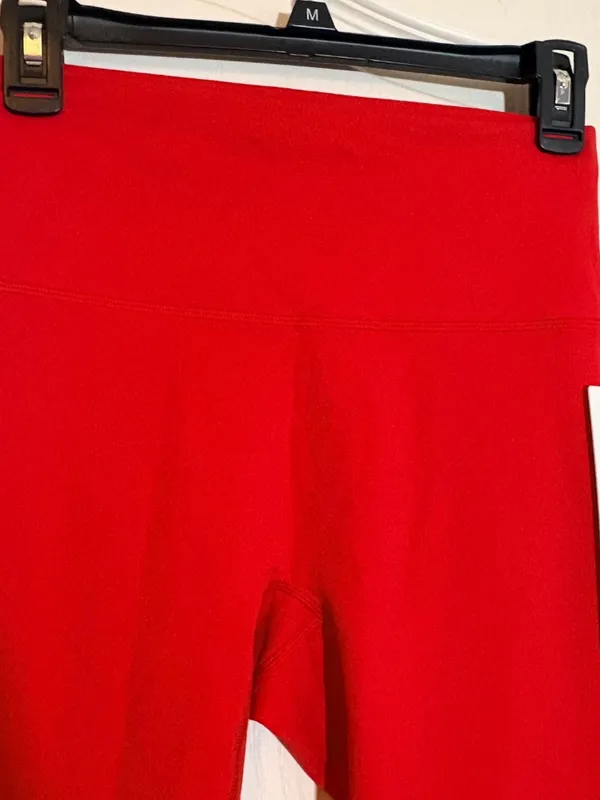 Lululemon Wunder Train No Line HR Tight 25 inch. SZ 8 SOLD OUT Oxford Red - Image 3
