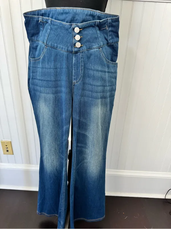 NWOT Halara Halara Flex™ High Waisted Bootcut Casual Jeans with Pockets ~ Large - Image 7