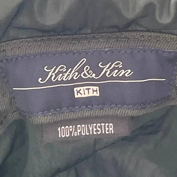Kith & Kin Women's Stadium Green Soft Quilted Rounded Rain Puffer Bucket Hat OS - Image 3