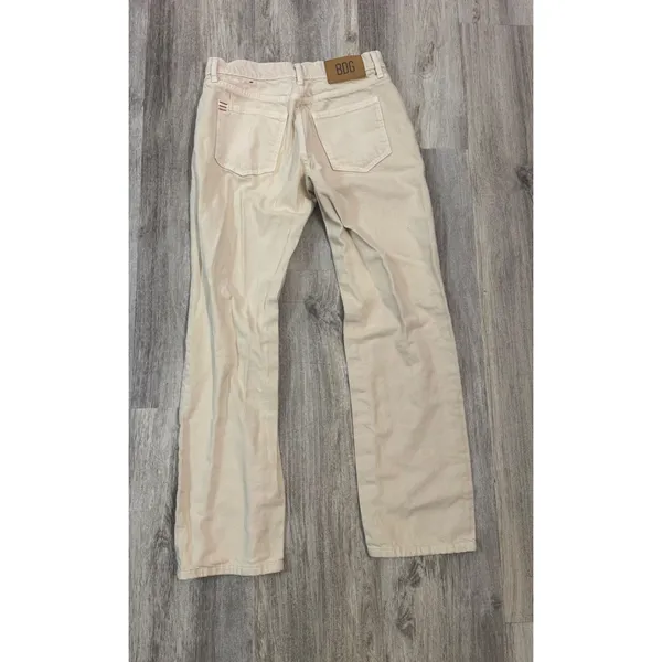 BDG Jeans Cowgirl Jean Beige Size 26 Straight Leg Denim Pants‎ - Image 3