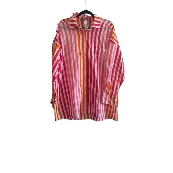 NWT Beach Riot Alexa Top in Sunset Stripes Size PL - Image 4