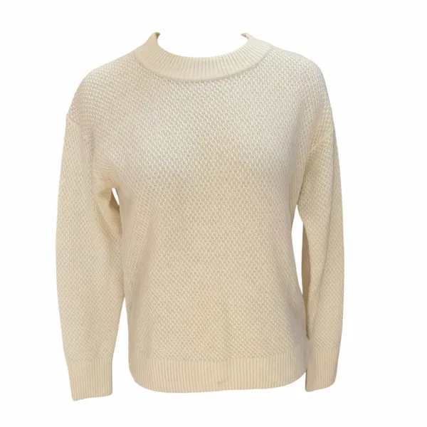 Quince Baby Alpaca-Wool Diamond Stitch Crew size small‎ - Image 3