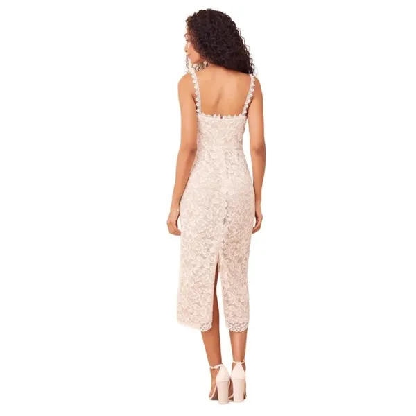 LULU’S All My Love For You White Lace Sleeveless Midi Dress Size S - Image 11