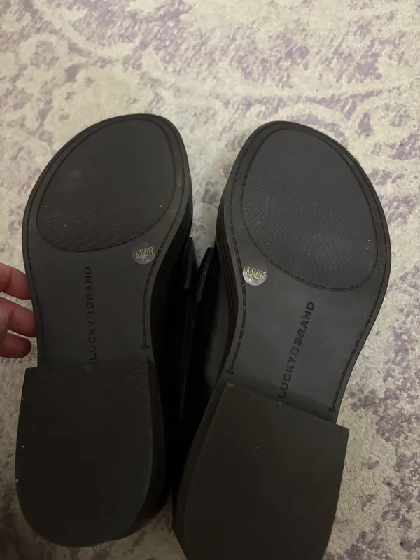 Lucky Brand Floriss Leather Penny Loafers - Image 4