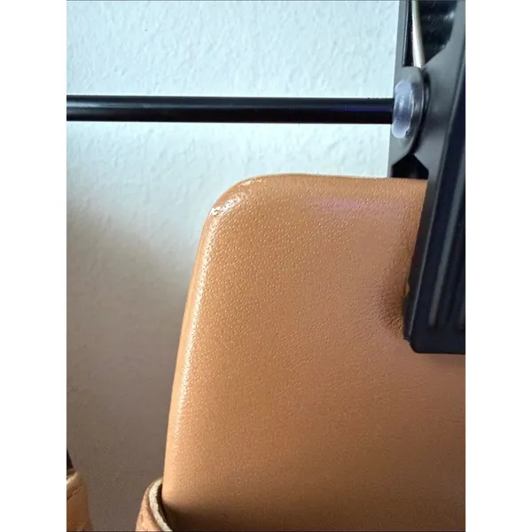 J.Crew Tan Leather Strappy Slide Sandals 3” Block Heel Square Toe - Image 5