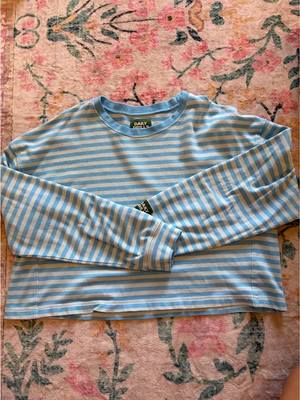 Daily Drills Cotton Striped Long Sleeve - Image 2