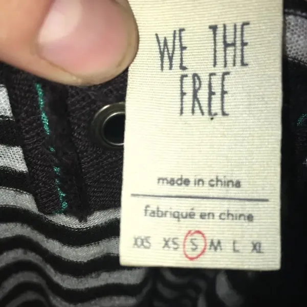 We the Free Take Me striped oversized shirt - Image 3