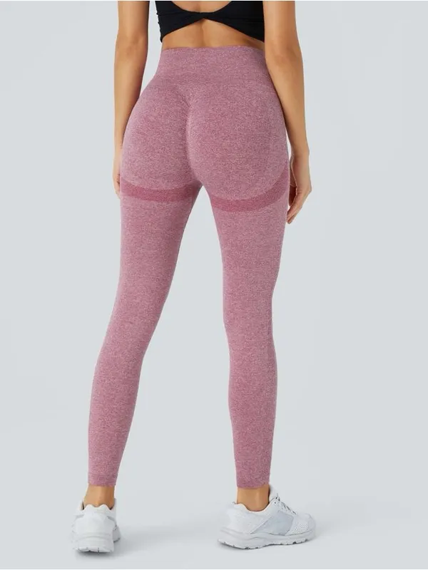 Halara 07HBB.- OneForm Seamless Flow High Waisted Booty Scrunch Leggings. - Image 2