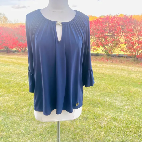 Michael Michael Kors Navy top - Image 5