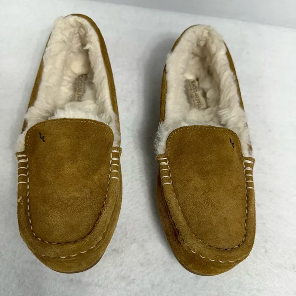 Koolaburra By Ugg Shoes Womens Size 6 Slippers Moccasins Cozy Wool Suede Leather - Image 4