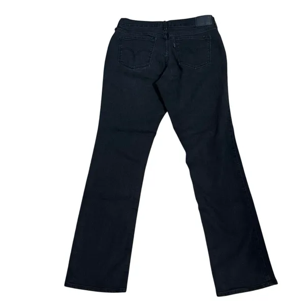 Levis 505 Straight Leg Jeans Mid Rise Black Size 29 8 - Image 2