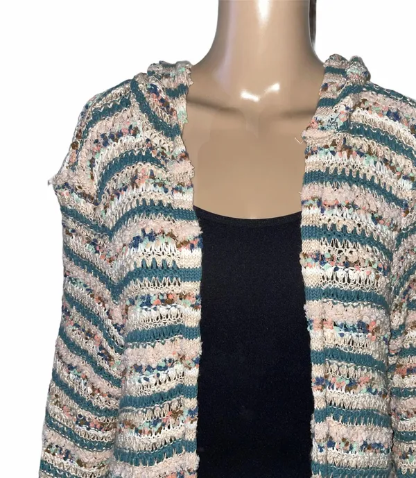 American Rag Hooded Fringed Duster - Image 4