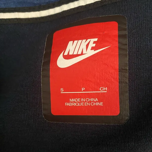 Nike Tech Fleece Blue Full Zip Athleisure Athletic Gym Cape Style Hoodie S - Image 6