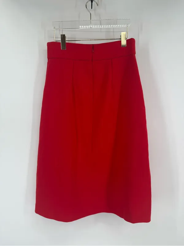 Ann Taylor Red Skirt Size 4 - Image 2