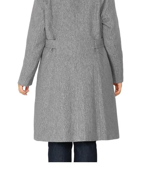 NWT Agnes Orinda Gray Coat Size 1X - Image 3
