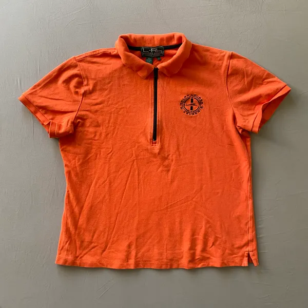 Ralph Lauren Vintage Quarter Zip Polo Shirt - Image 2
